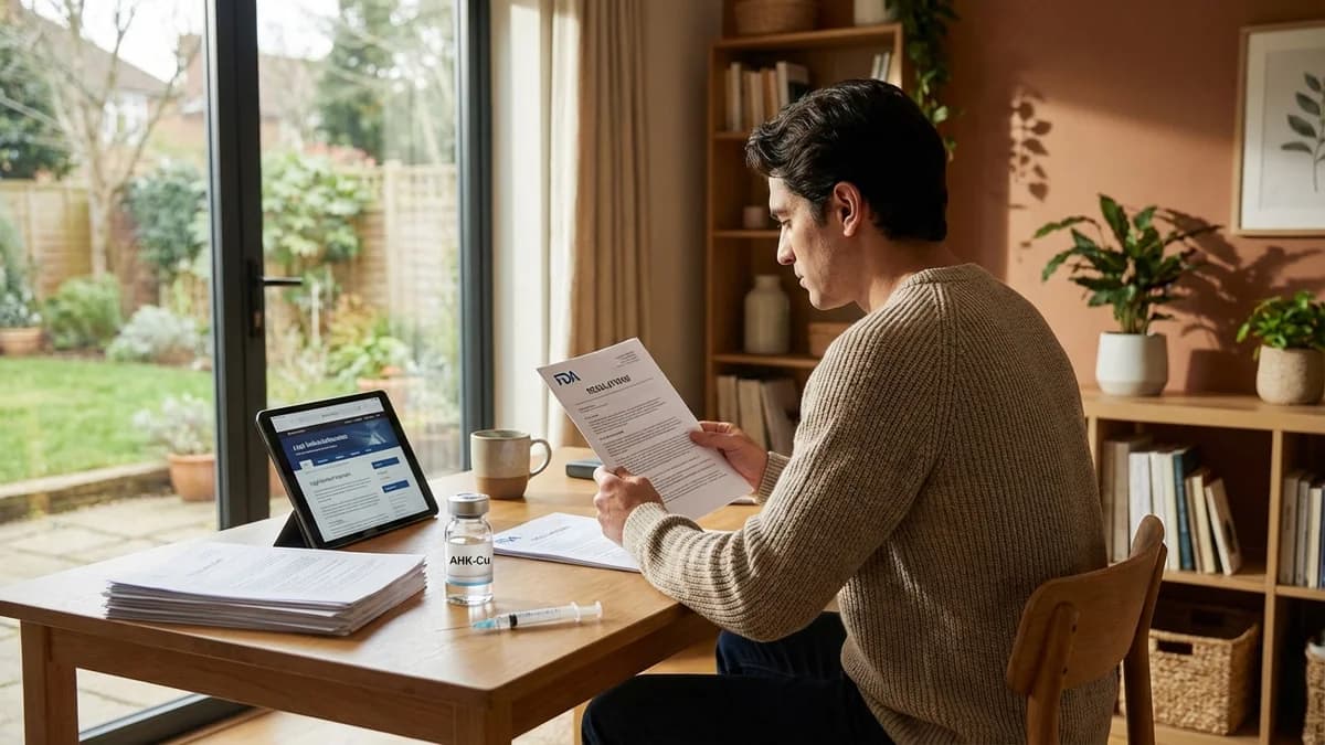 Is AHK-Cu Legal? FDA Status and Regulations Explained (2026)