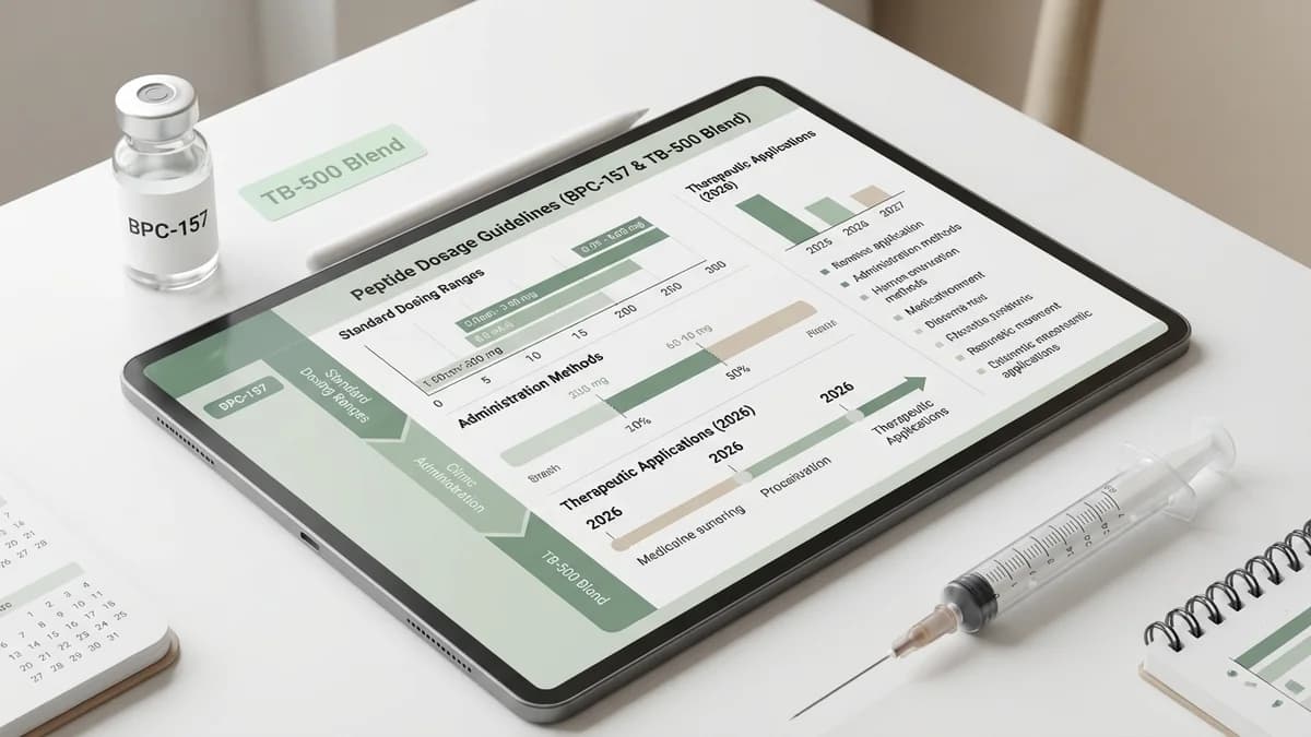 BPC-157, TB-500 (Blend) Dosage Guide: How Much Should You Take? (2026)