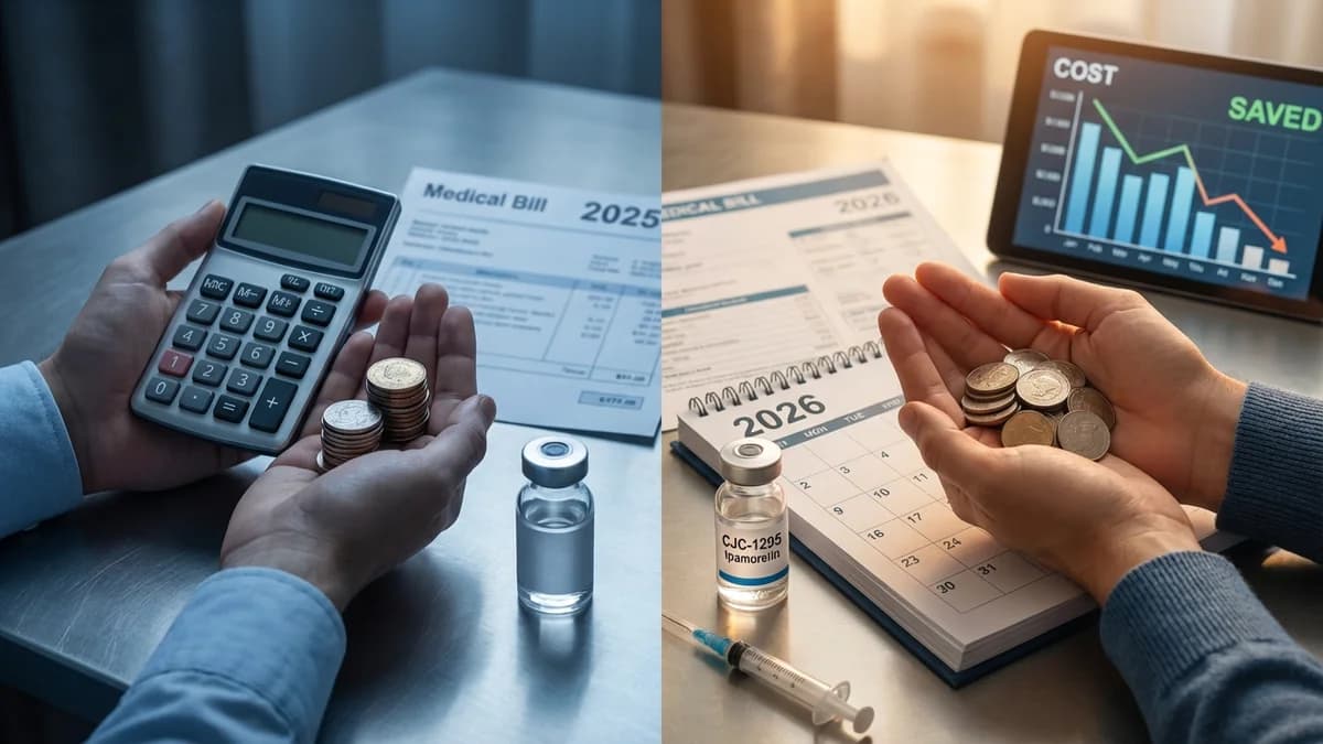 How Much Does CJC-1295 / Ipamorelin Cost in 2026? Pricing Breakdown