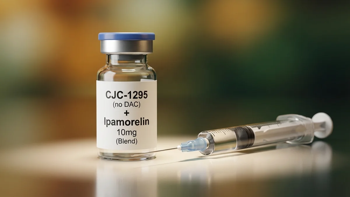 CJC-1295 (no DAC), Ipamorelin 10mg (Blend) Dosage Guide: How Much Should You Take? (2026)