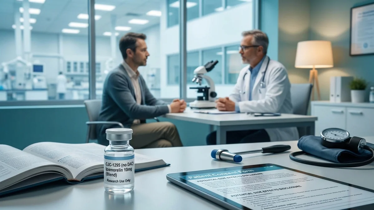 CJC-1295 (no DAC), Ipamorelin 10mg (Blend) Side Effects: What to Know Before Starting Treatment