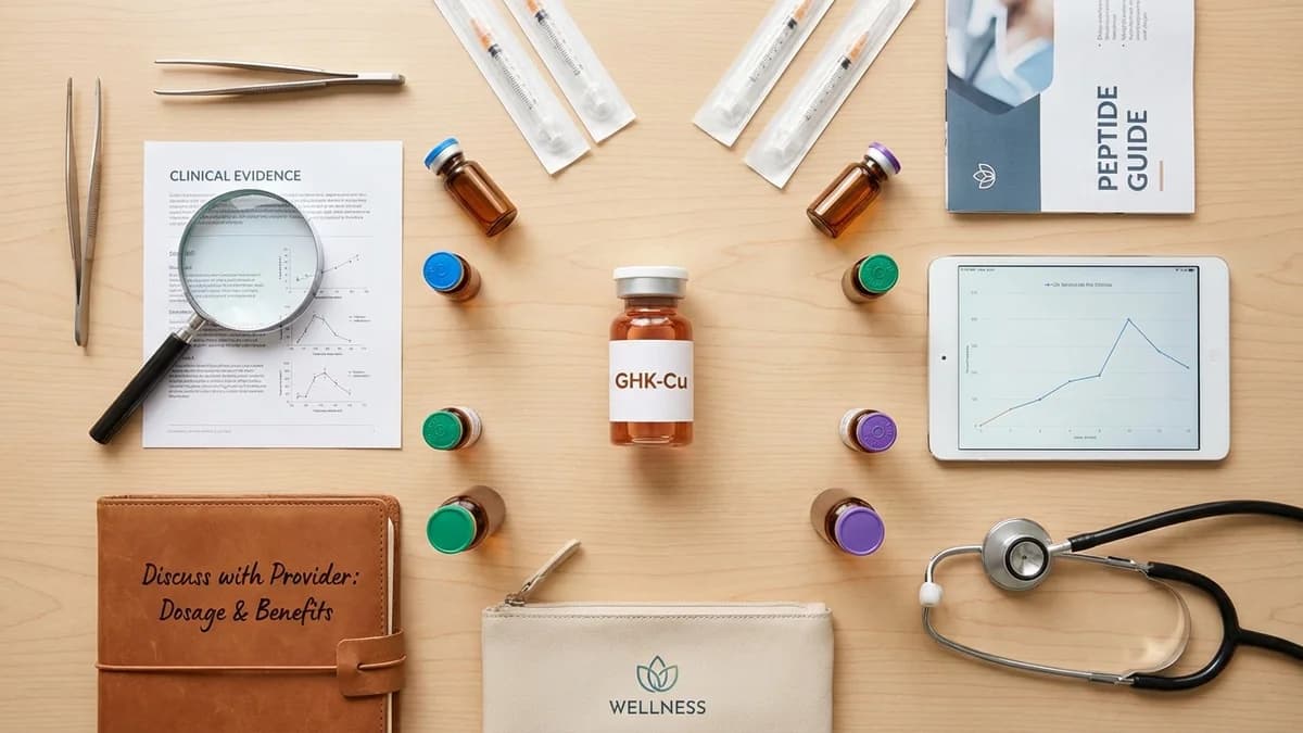 Peptide Therapy for GHK-Cu: What Works and What the Evidence Shows