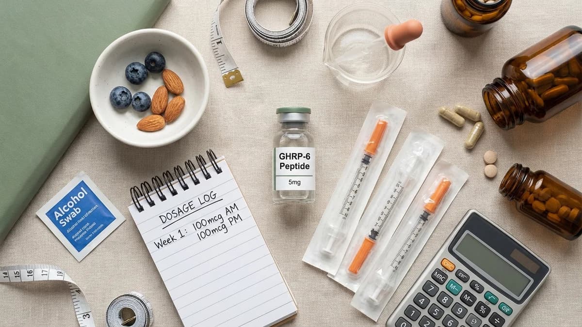 GHRP-6 Dosage Guide: How Much Should You Take? (2026)