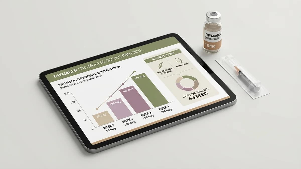 Thymagen (Thymogen) Dosing: What Clinics Prescribe and What to Expect