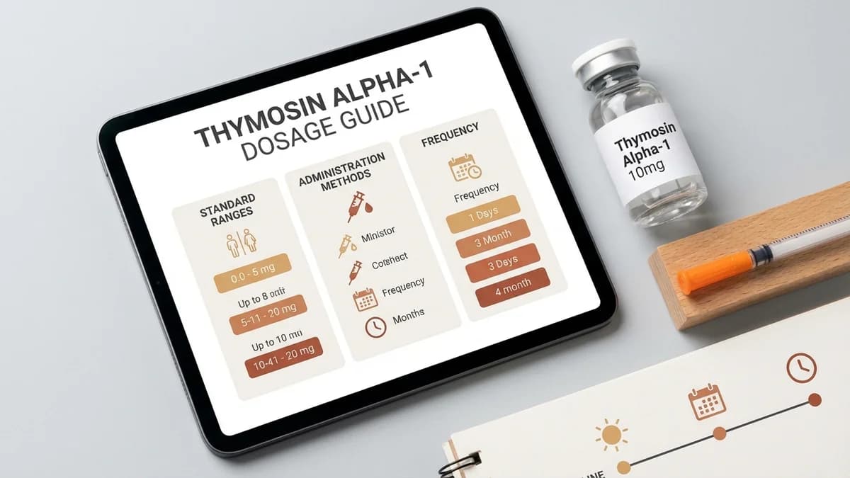 Thymosin Alpha-1 Dosage Guide: How Much Should You Take? (2026)